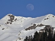 A CA' SAN MARCO (1830 m) dal Ristorante Genzianella (1300 m) pestando neve il 24 febbraio 2021 - FOTOGALLERY"